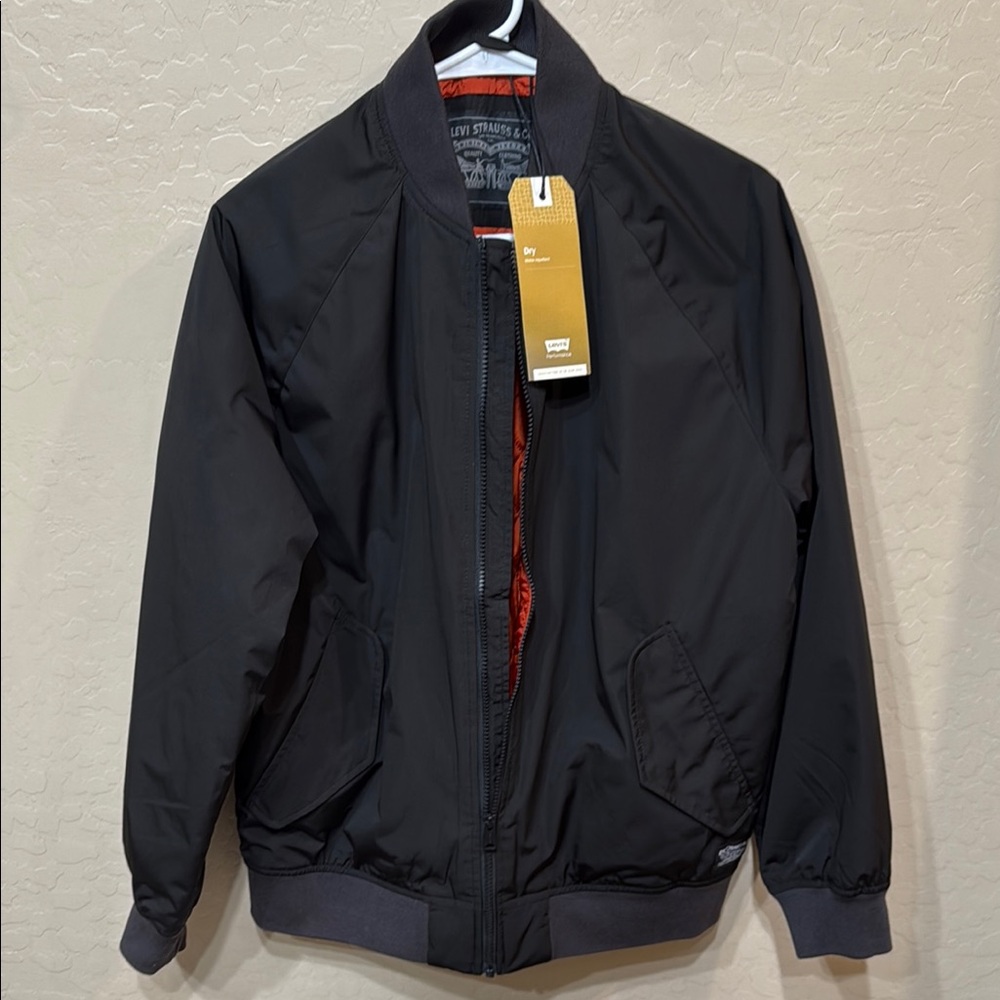 Levi's Men's Black Bomber Jacket
